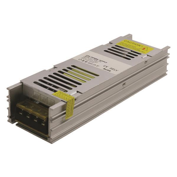 ΤΡΟΦΟΔΟΤΙΚΟ ΜΕΤΑΛΛΙΚΟ SLIM 12V DC 150W IP20 ΜΗΤΡΟΚΩΤΣΑΣ