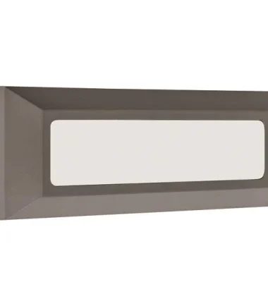 ΦΩΤΙΣΤΙΚΟ ΤΟΙΧΟΥ SLIM LED 3W IP65 230V 230X80mm ΓΡΑΦΙΤΗΣ PRO