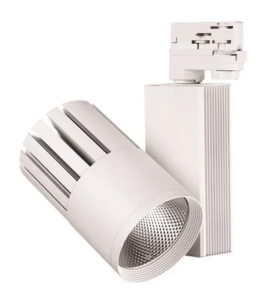 ΣΠΟΤ ΡΑΓΑΣ LED 30W 4000K 4 ΓΡΑΜΜΩΝ ΛΕΥΚΟ PLUS
