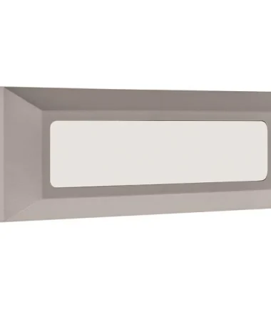 ΦΩΤΙΣΤΙΚΟ ΤΟΙΧΟΥ SLIM LED 3W IP65 230V 230X80mm ΓΚΡΙ PRO
