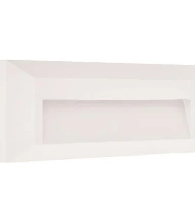 ΑΠΛΙΚΑ ΤΟΙΧΟΥ LED SLIM 2W IP65 220-240V 230X80X27mm ΛΕΥΚΟ PRO
