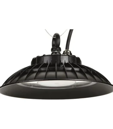 ΚΑΜΠΑΝΑ LED SMD UFO ΜΑΥΡΗ 200W 4000K 120° PLUS