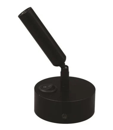 ΣΠΟΤ ΕΞΩΤΕΡΙΚΟ ΚΙΝΗΤΟ "ARISTON 2" 3W LED 3000K ΜΑΥΡΟ PLUS