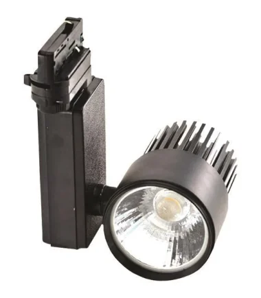 ΣΠΟΤ ΡΑΓΑΣ LED 4 ΓΡΑΜΜΩΝ 30W 4000K ΜΑΥΡΟ PLUS