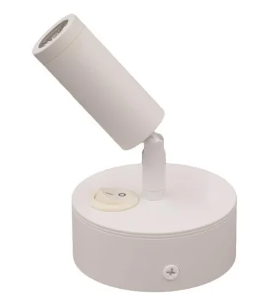 ΣΠΟΤ ΕΞΩΤΕΡΙΚΟ ΚΙΝΗΤΟ "ARISTON 1" 3W LED 3000K ΛΕΥΚΟ PLUS