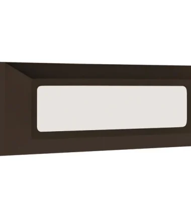 ΦΩΤΙΣΤΙΚΟ ΤΟΙΧΟΥ SLIM LED 3W IP65 230V 230X80mm ΜΑΥΡΟ PRO